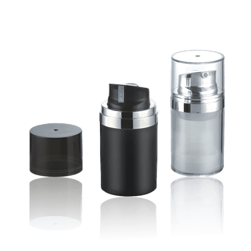 50 ml-es fekete mini Airless Bottle-HS-028A