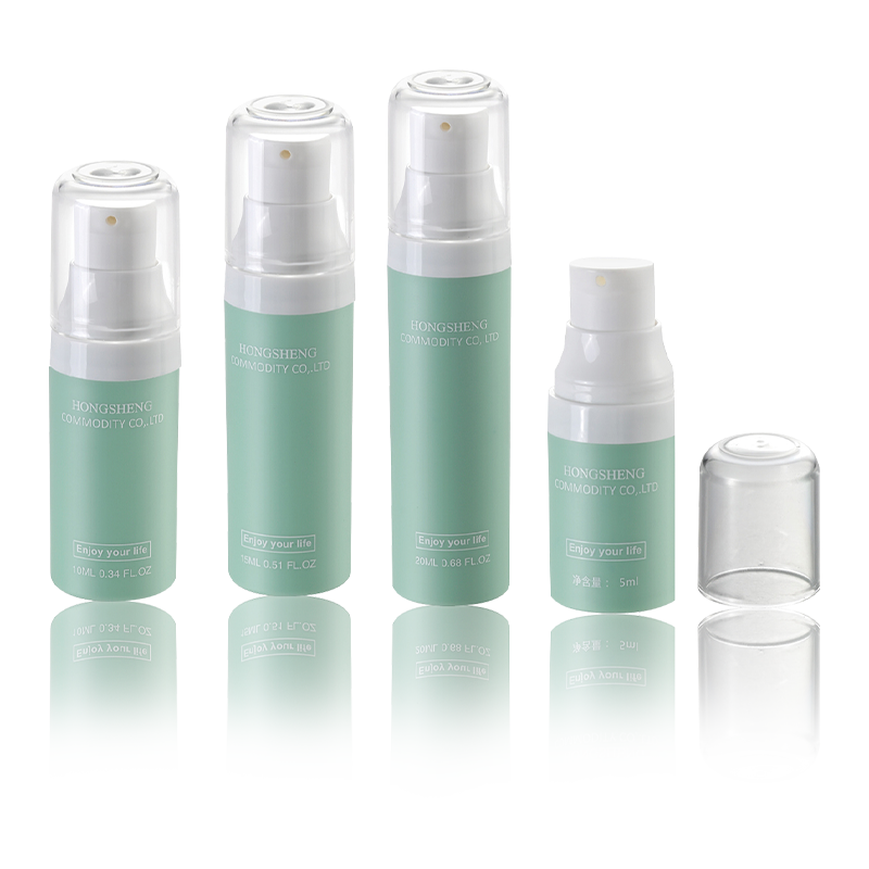 5ML-20ML Világos zöld bőrápoló Airless Bottle-HS-012A