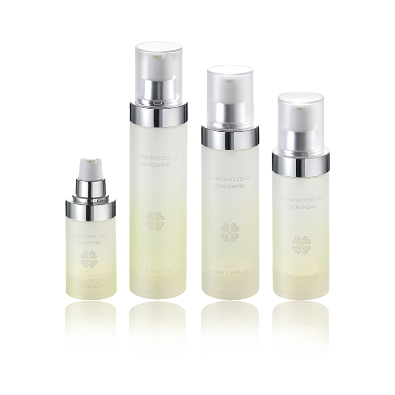 50ML-120ML Airless Bottle Travel Bottle Lotion adagoló HS-017B