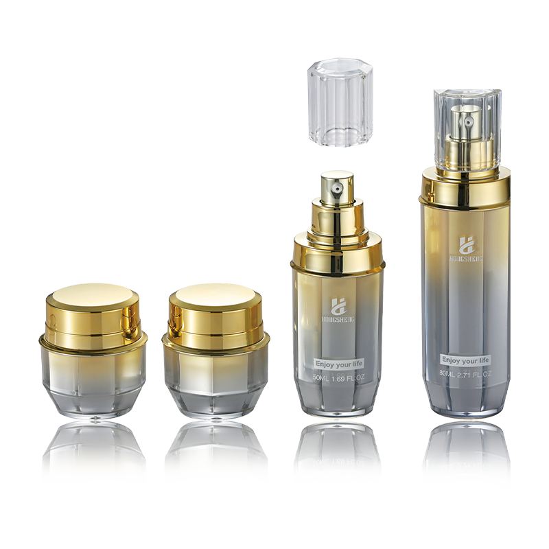 20ML-80ML Minimalista vonal Airless Bottle-HS-031A